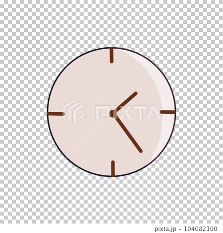wall clock, icon, element, hand drawing, minimal, clock, wall clock, icon, element, hand drawing, minimal, clock, 104082100