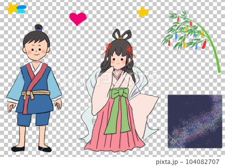 七夕セット 104082707