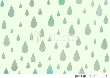 手書きの雨 背景素材 104082923