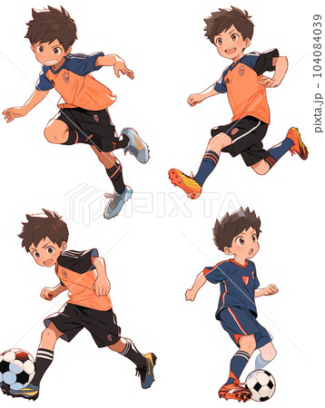 サッカー　男の子 104084039