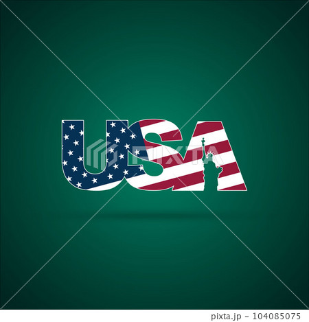 USA flag and statue abstract wallpaper USA flag and statue abstract wallpaper 104085075