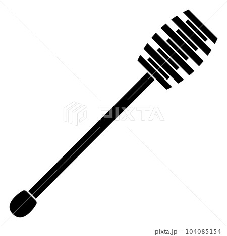 ハニーディッパーのシルエット 104085154