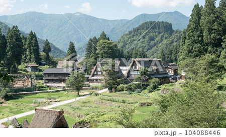 五箇山・相倉合掌造り集落(夏) 五箇山・相倉合掌造り集落(夏) 104088446