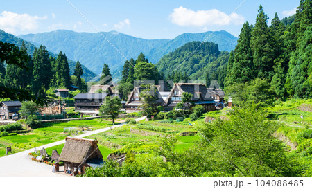 五箇山・相倉合掌造り集落(夏) 五箇山・相倉合掌造り集落(夏) 104088485