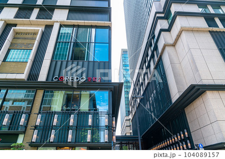 【東京都】高層ビルが並ぶ日本橋のコレド室町 104089157
