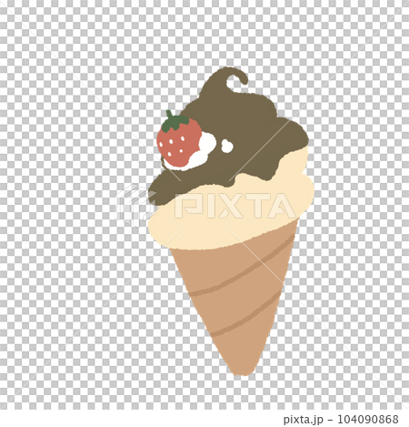 ice cream chocolate ice cream chocolate 104090868