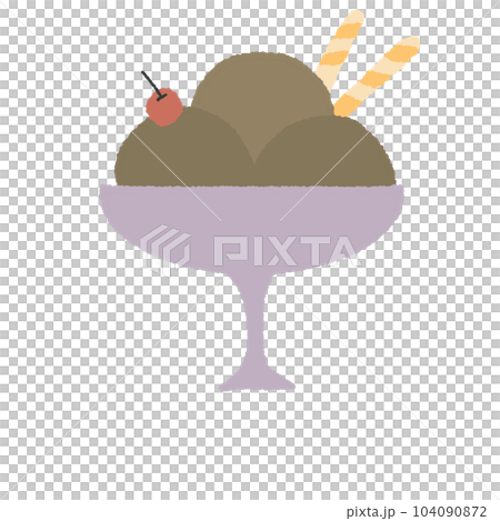 ice cream chocolate ice cream chocolate 104090872