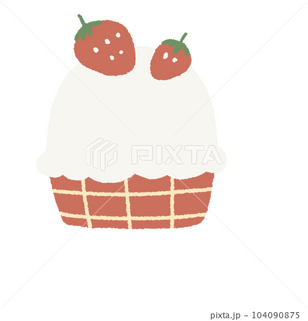 cupcake strawberry cupcake strawberry 104090875