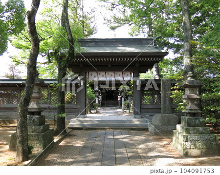 市川市の白幡天神社 市川市の白幡天神社 104091753