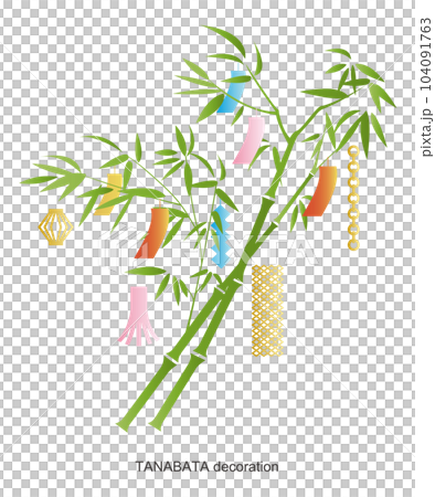 Tanabata decoration illustration material Vector Tanabata Festival Summer July Tanabata decoration illustration material Vector Tanabata Festival Summer July 104091763