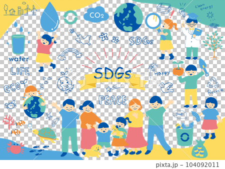 SDGs 可持續社會材料收集 104092011