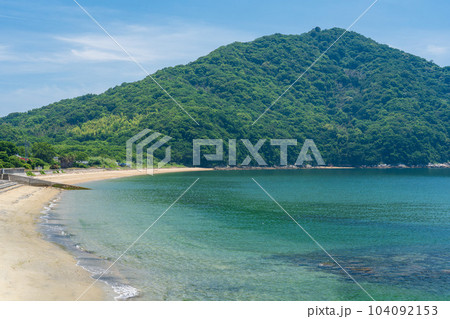 香川県三豊市粟島の風景 香川県三豊市粟島の風景 104092153