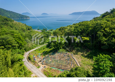 香川県三豊市粟島の風景 104092198