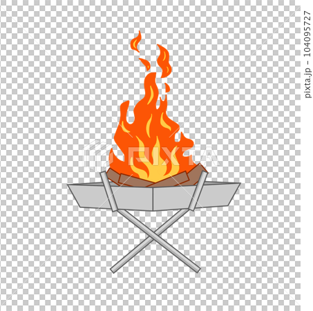 焚き火台 104095727