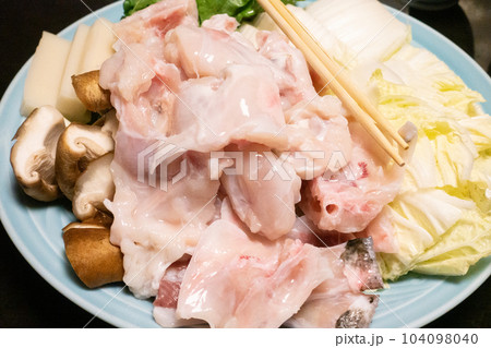 ふぐちり鍋の材料 104098040