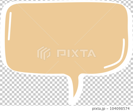 speech bubble balloon icon sticker memo keyword planner text box banner, flat png transparent element design 104098574