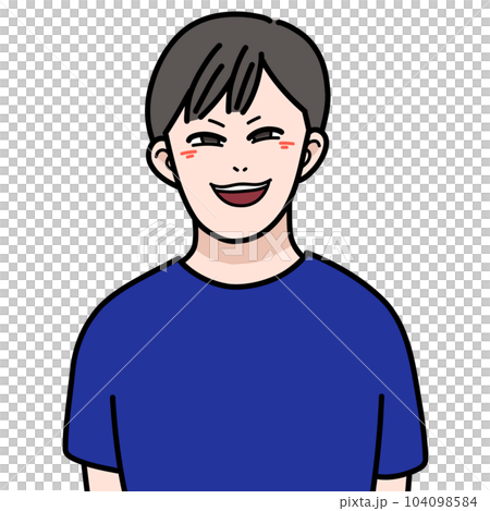 笑顔のダウン症の人物 笑顔のダウン症の人物 104098584