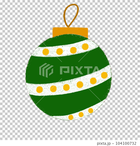 Green Christmas ball Green Christmas ball 104100732