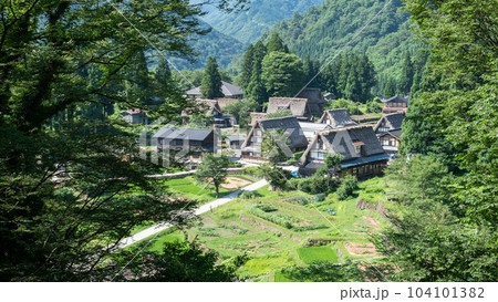 五箇山・相倉合掌造り集落(夏) 五箇山・相倉合掌造り集落(夏) 104101382