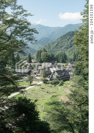 五箇山・相倉合掌造り集落（夏） 104101399