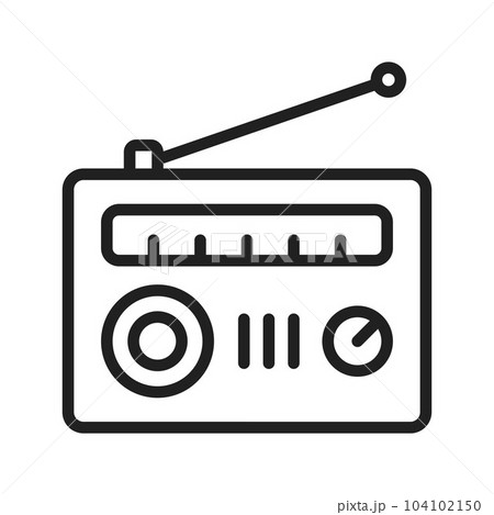 Radio Icon Image. Radio Icon Image. 104102150