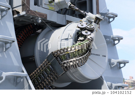 CIWS　ファランクス　給弾装置　弾薬 104102152