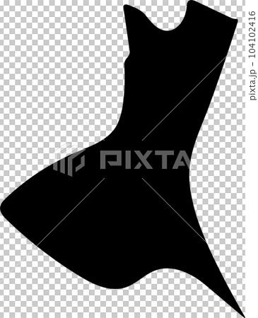 茨城県シルエット 104102416