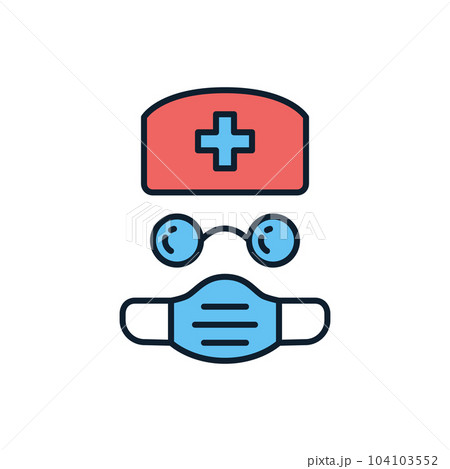 Doctor related vector icon. 104103552