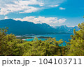 Beautiful view on coast near Kemer, Antalya, Turkey Kemer, Antalya, Mediterranean region, Turkey, Lycia. 104103711