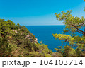 Beautiful view on coast near Kemer, Antalya, Turkey Kemer, Antalya, Mediterranean region, Turkey, Lycia. 104103714