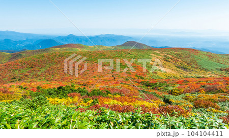 秋の栗駒山登山(産沼コース) 秋の栗駒山登山(産沼コース) 104104411