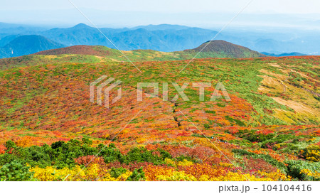秋の栗駒山登山(産沼コース) 秋の栗駒山登山(産沼コース) 104104416