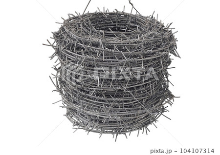 Barbed wire Barbed wire 104107314