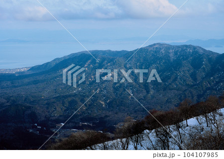 滋賀県　蛇谷ヶ峰からの風景 104107985
