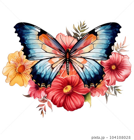 Butterfly flowers, butterflies, flowers, flower, floral, flora, beautiful, plants, clip art Butterfly flowers, butterflies, flowers, flower, floral, flora, beautiful, plants, clip art 104108028