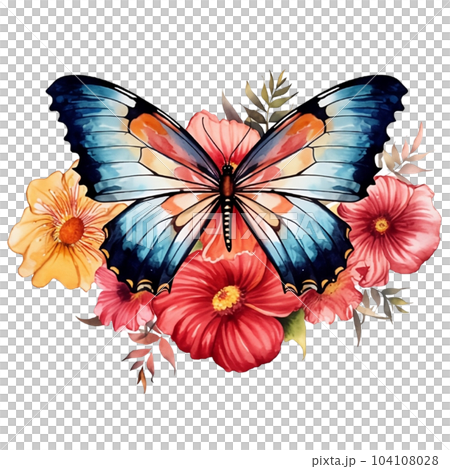 Butterfly flowers, butterflies, flowers, flower, floral, flora, beautiful, plants, clip art Butterfly flowers, butterflies, flowers, flower, floral, flora, beautiful, plants, clip art 104108028