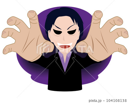 悪人　男　両手　怖い 104108138