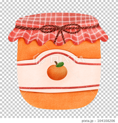 Orange jam jar Orange jam jar 104108206