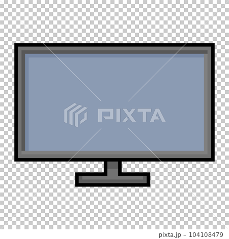monitor pixel illustration monitor pixel illustration 104108479