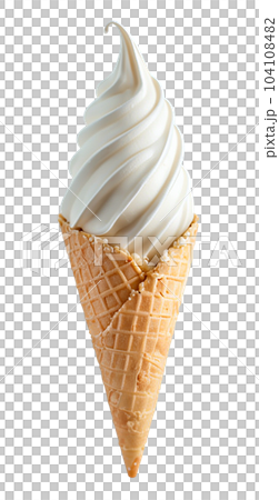 ソフトクリーム・AI生成画像 ソフトクリーム・AI生成画像 104108482