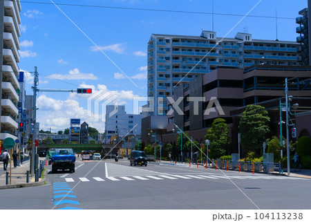 千葉県松戸市新松戸駅周辺の風景2023年6月 104113238