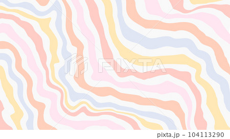 acid wave rainbow line backgrounds in 1970s 1960s hippie style