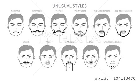 beard styles chart