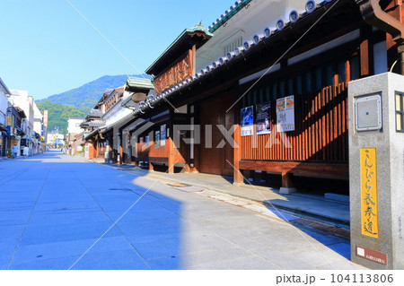 【香川県】早朝の金刀比羅宮（表参道） 104113806