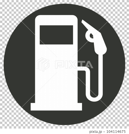 gas station icon - Stock Illustration [104114675] - PIXTA