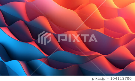 Generative AI,  a gradient effect for a modern and sleek website design 104115700