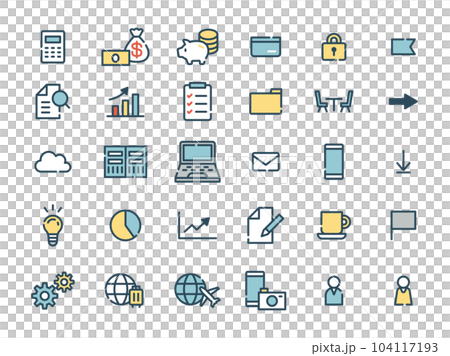 業務圖標集 業務圖標集 104117193
