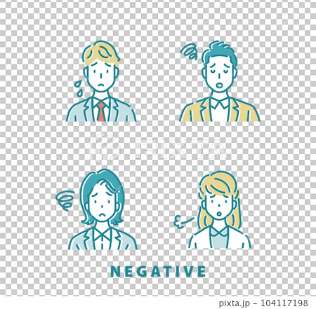 Business icon set 104117198