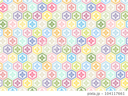 和柄の背景 104117661