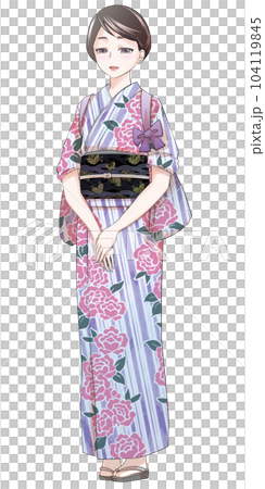 着物女性 喜 着物女性 喜 104119845